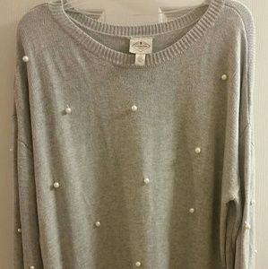 Pearl embelished sweater